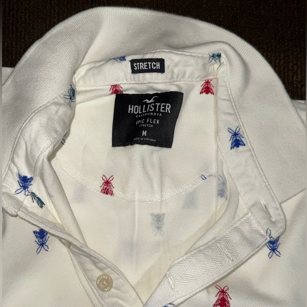 Hollister Polo I Men’s I “Epic Flex” Stretch Fabric I Size M - Picture 3 of 3